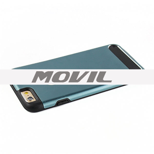 NP-2153 Combinación tpu   pc funda para Apple iPhone 6 -1